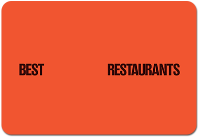 Best Restaurants eGift Card