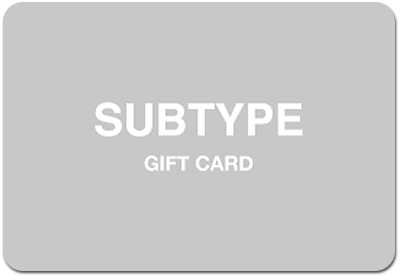 Subtype eGift Card