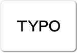 Typo eGift Card