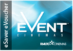 Event Cinemas Movie Voucher eVoucher